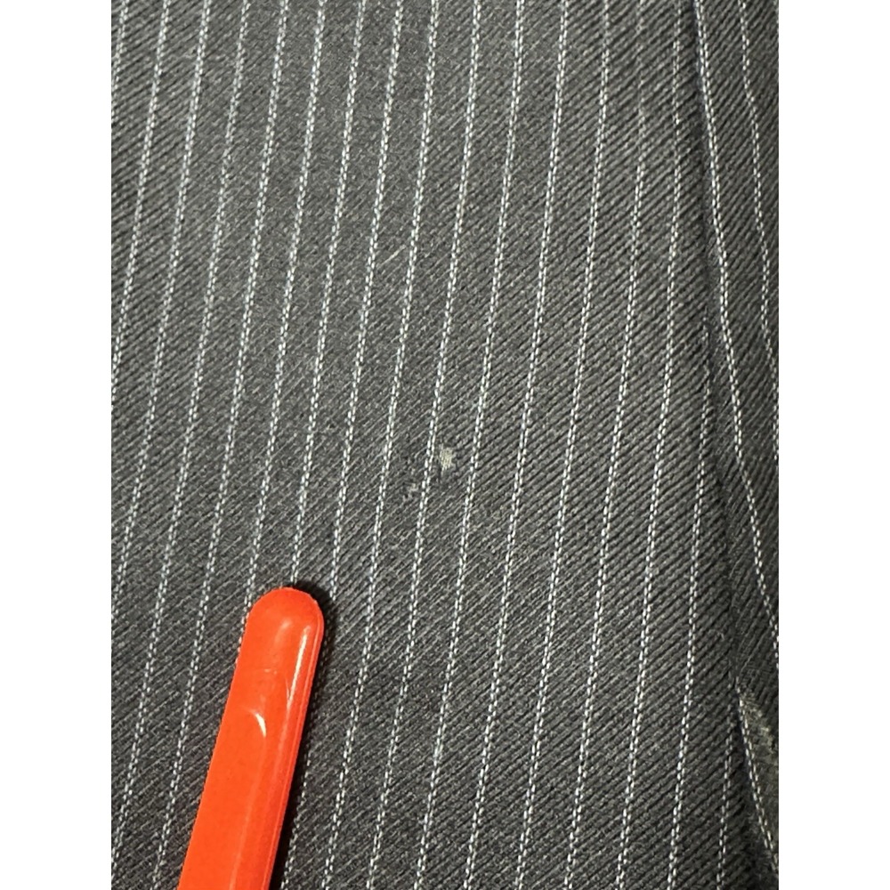 Roberto Villini Couture Vintage Blue Wool Pinstripe 3 Button Blazer And Pant 43R - Picture 11 of 16